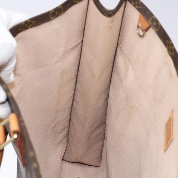 LOUIS VUITTON Monogram Sac Plat Hand Bag M51140 LV Auth 141412 - Picture 13 of 16